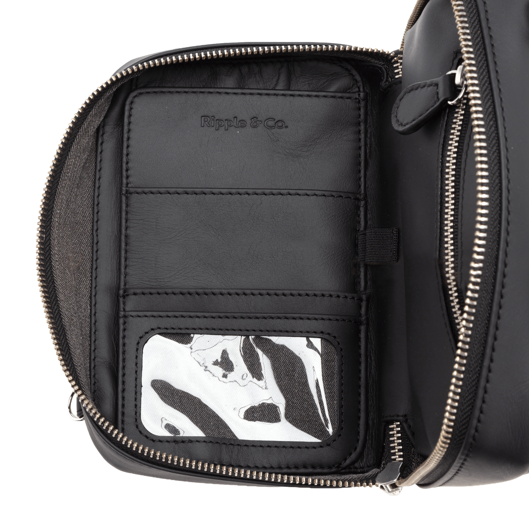 Jo Expanded - Black (Overseas Leather)